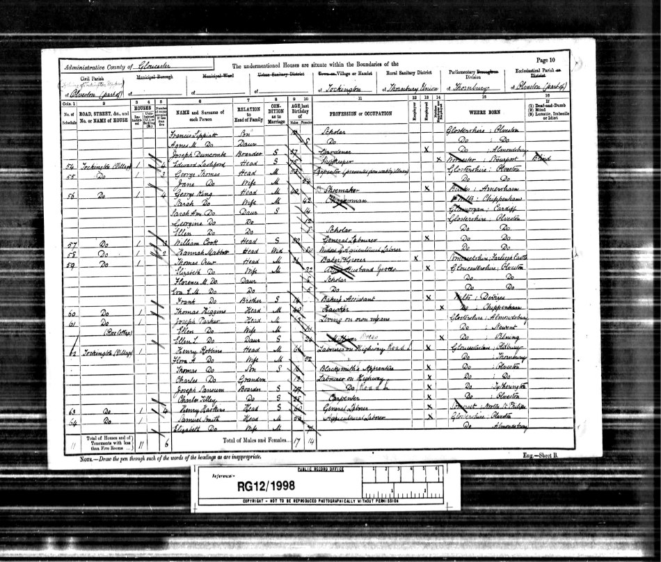  - Census-1891-HenryHaskins